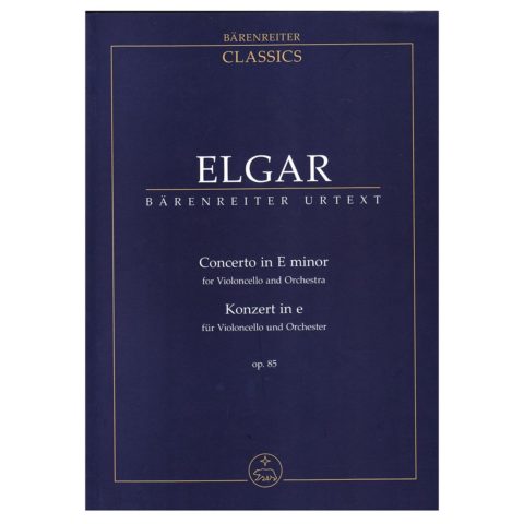 Elgar - Concerto in E Minor Op.85 Cello [Pocket Score]