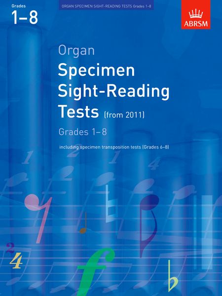 Organ Specimen Sight Reading tests
