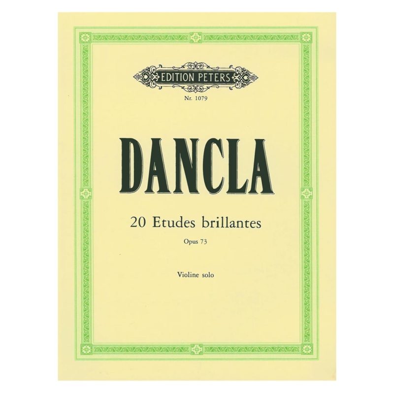 Dancla - 20 Etudes Brillantes for Violin Solo
