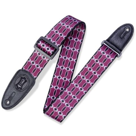 LEVY'S MPLL Signature Icon Black & Burgundy 2"