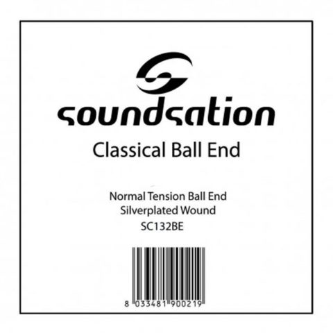 SOUNDSATION SC132BE-6 Silver Ball End