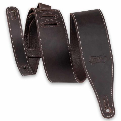 LEVY'S M17BAS Pull-Up Butter Leather Dark Brown 2
